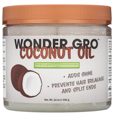 WONDER GRO CONDITIONER 12oz COCONUT OIL (cs/6)