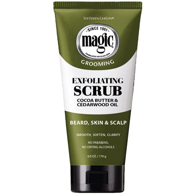 MAGIC GROOMING BEARD FACE &    SCALP SCRUB 6 OZ