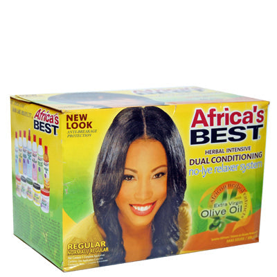 AFRICA'S BEST NO LYE RELAXER KIT REGULAR