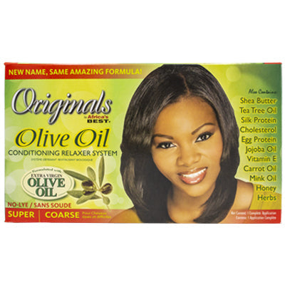 AFRICA'S BEST OLIVE OIL RELAXER KIT (1 AP) SUPER