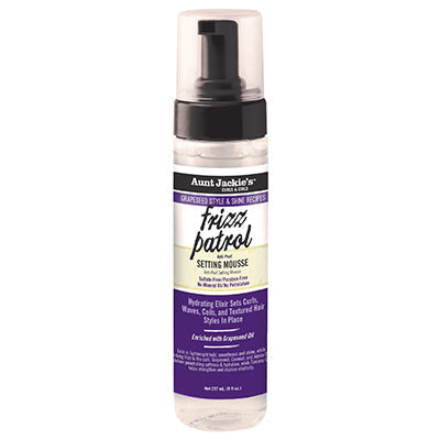 AUNT JACKIE'S GRAPESEED FRIZZ PATROL SETTING MOUSSE 8.25 OZ