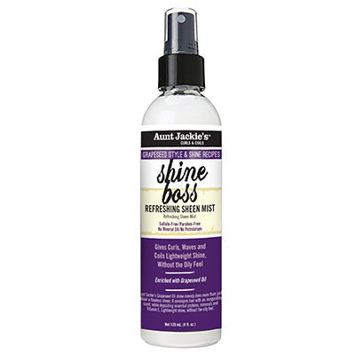 AUNT JACKIE'S GRAPESEED REFRESHING SHEEN MIST 4 OZ