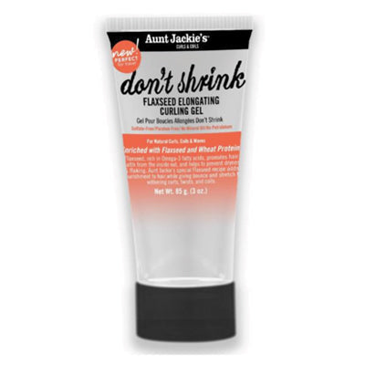 AUNT JACKIE'S DON'T SHRINK FLAX  SEED CURL GEL 3 OZ (DL/6)