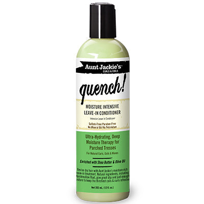 AUNT JACKIE'S QUENCH MOISTURE LEAVE-IN CONDITIONER 12 OZ