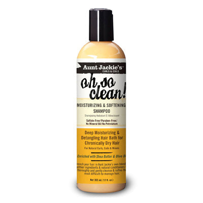 AUNT JACKIE'S OH SO CLEAN SHAMPOO 12 OZ