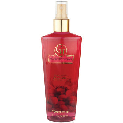 CONCEPT II BODY MIST 8 OZ RASPBERRY DREAM