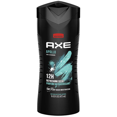 AXE BODY WASH 16oz APOLLO (CS/4)