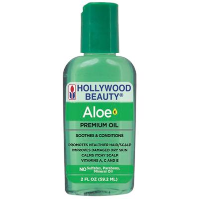 HOLLYWOOD OIL 2 OZ ALOE OIL (DL/6)          Ì_