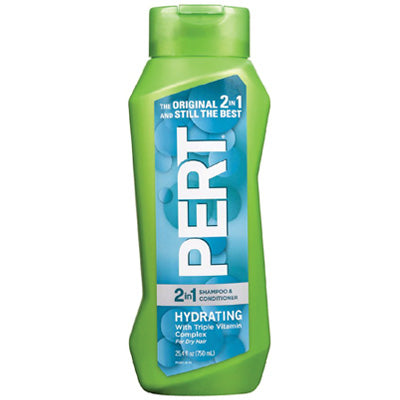 PERT 2N1 SHAMPOO & CONDITIONER 25.4oz HYDRATING (CS/4)