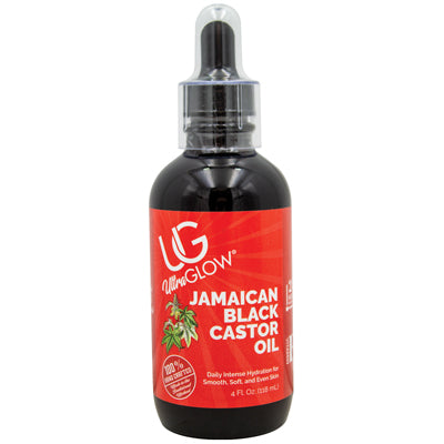 ULTRA GLOW JAMAICAN BLACK CASTOR OIL 4 OZ (CS/6)