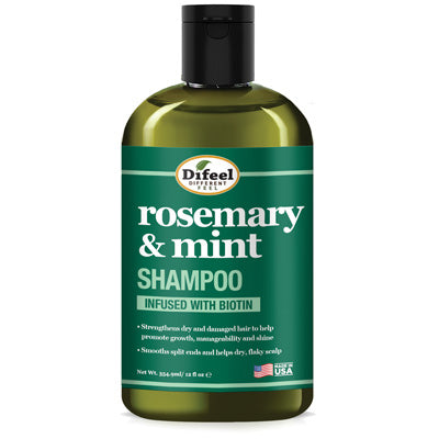 DIFEEL ROSEMARY & MINT SHAMPOO 12 OZ