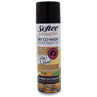 SOFTEE DRY CO-WASH & ROOT TOUCHUP SPRAY 10 OZ (CS/6)