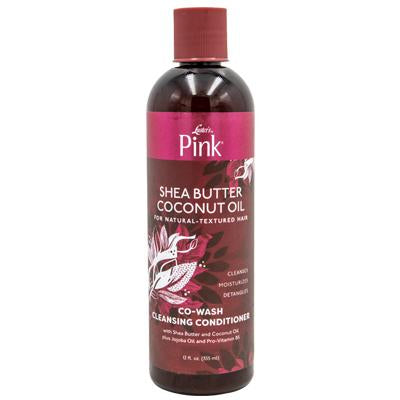 Pink Shea Butter & Coconut Oil Cleansing Co Wash 12 oz (CS/6