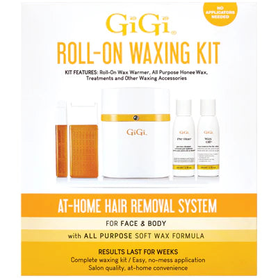 GI-GI KIT ROLL-ON WAX WARMER W/HONEY WAX