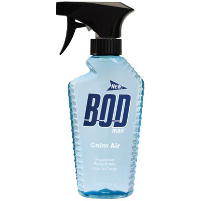 BOD MAN FRAGRANCE BODY SPRAY 8 OZ CALM AIR