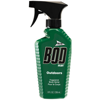 BOD MAN FRAGRANCE BODY SPRAY 8 OZ OUTDOORS