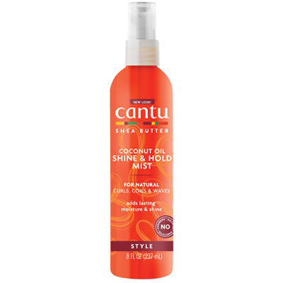 CANTU SHEA BUTTER NATURAL HAIR COCONUT SHINE & HOLD MIST 8oz