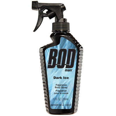 BOD MAN FRAGRANCE BODY SPRAY 8 OZ DARK ICE