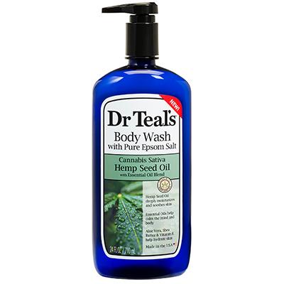 Dr. Teal'S Body Wash 24 oz Hemp Seed Oil (CS/4)