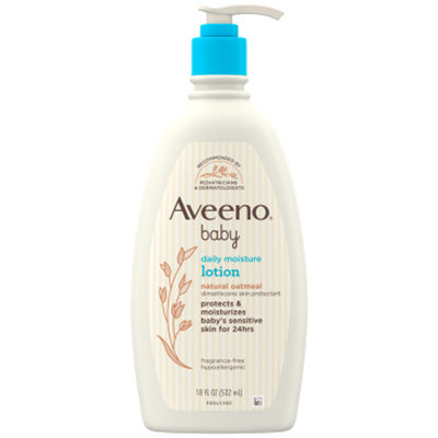 AVEENO BABY MOISTURIZING LOTION FRAGRANCE FREE 18oz (DL/3)