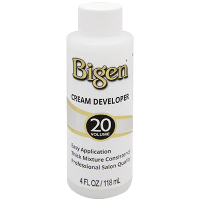 Bigen Cream Developer 20 Volume 4oz