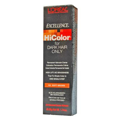 L'Oreal Excellence Hicolor H3 Soft Brown