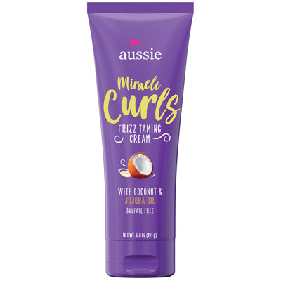 AUSSIE MIRACLE CURLS FRIZZ TAMING CREAM 6.8oz