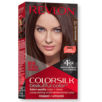 Colorsilk Hair Color #27 Deep Rich Brown #47645627