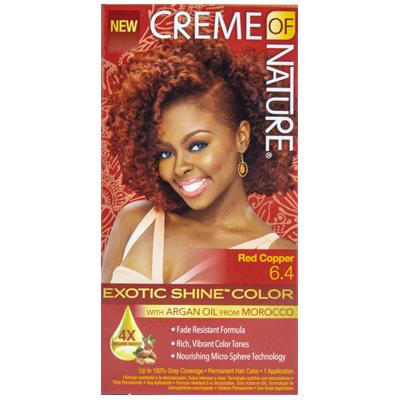 Creme Of Nature Argan Gel Women Hair Color #6.4 Red Copper #48323272