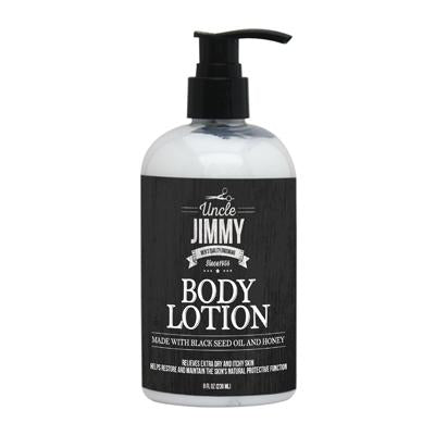 Uncle Jimmy Mens Body Lotion 8 oz (CS/6)