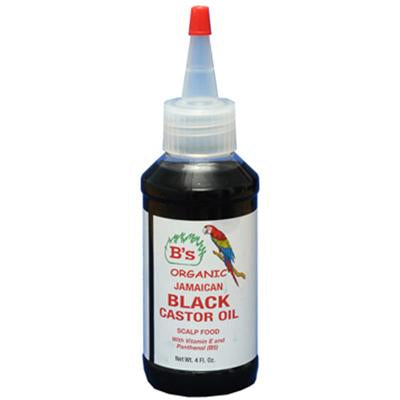 B's Organic Black Castor Oil 4 oz