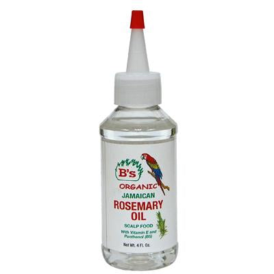 B's Organic Jamaican Rosemary Oil 4 oz