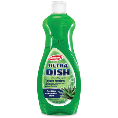 POWERHOUSE DISH DETERGENT SOAP SUCCULENT ALOE 18oz