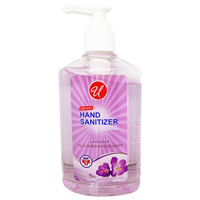 UNIVERSAL HAND SANITIZER 8oz LAVENDER (cs/24)