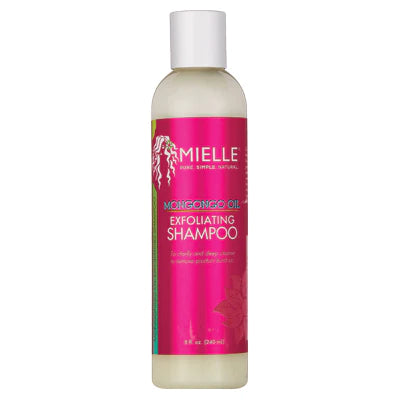 MIELLE MONGONGO OIL EXFOLIATINGSHAMPOO 8oz (cs/6)