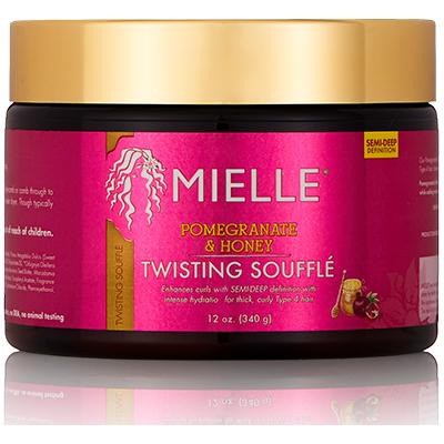 MIELLE POMEGRANATE & HONEY TWISTING SOUFFLE 12oz (cs/6)