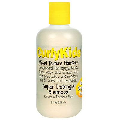 CURLY KIDS SUPER DETANGLE SHAMPOO 8oz (cs/6)