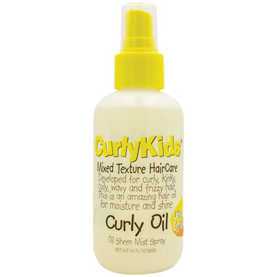 CURLY KIDS CURLY OIL SPRAY 5oz (cs/6)